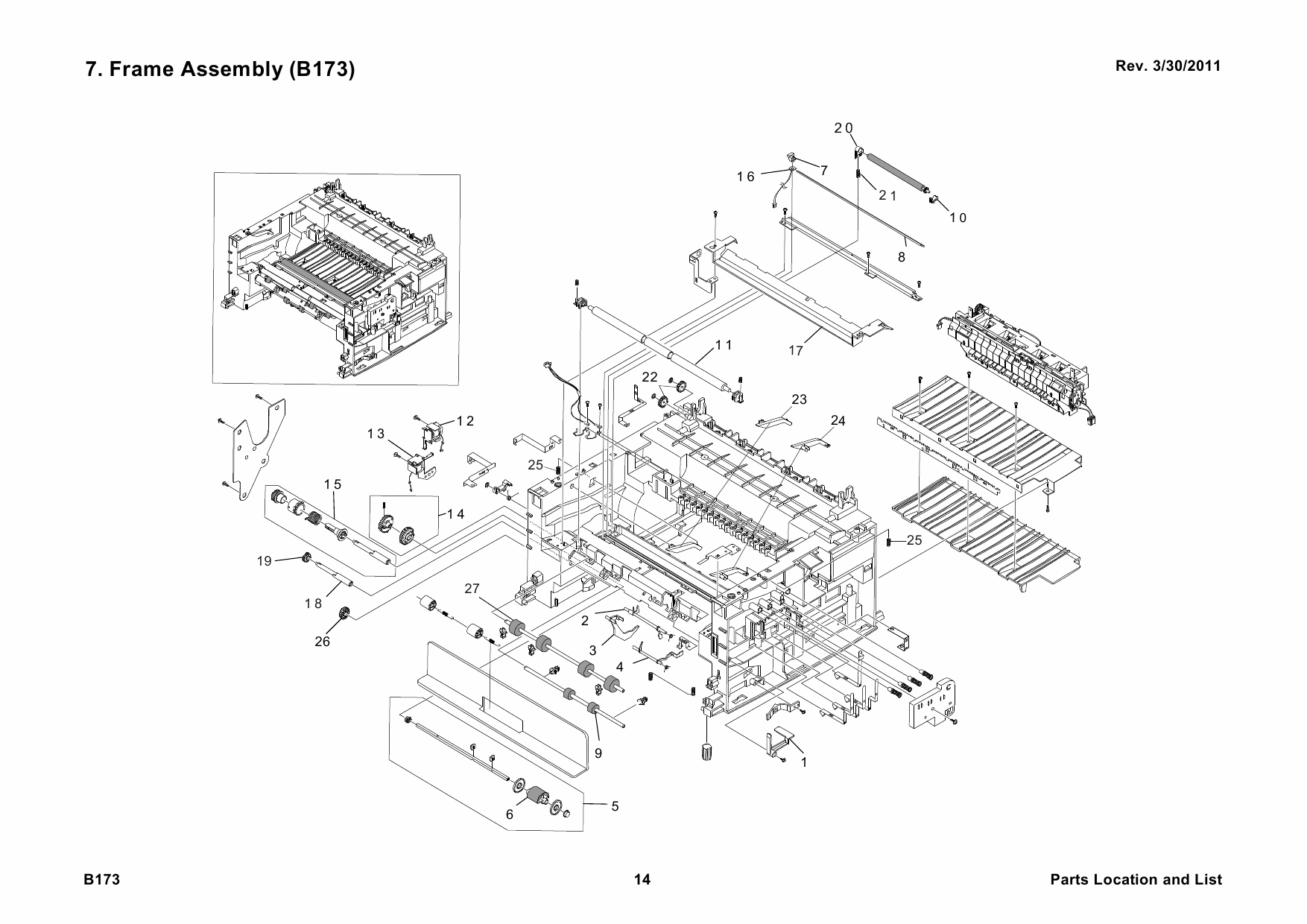 RICOH Aficio AC104 B173 Parts Catalog-4